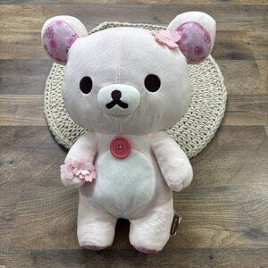 San X Original Rilakkuma Plush Cherry Blossom Series 12” Stuffed Animal